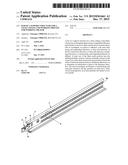 BAR OF A SUPPORT STRUCTURE FOR A FALSE CEILING AND WORKING PROCESS FOR     WORKING THE BAR diagram and image