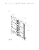 LED SCREEN COMPRISING SPRING RETAINERS FOR LED MODULES diagram and image