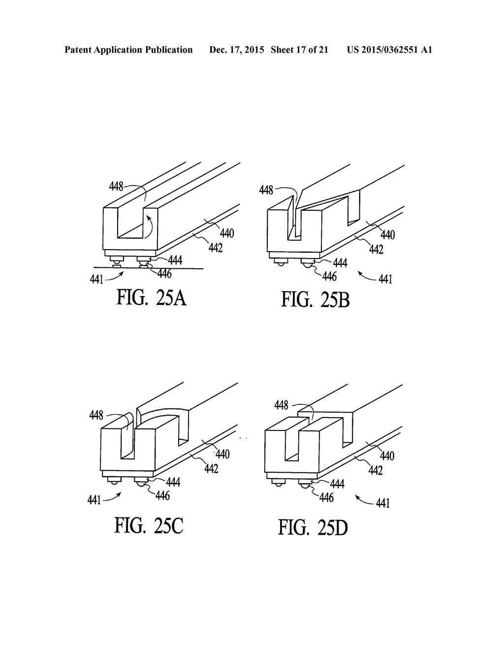 Methods for Making Contact Device for Making Connection to an Electronic     Circuit Device and Methods of Using the Same - diagram, schematic, and image 18