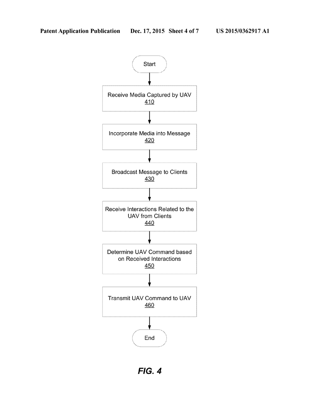 MESSAGING-ENABLED UNMANNED AERIAL VEHICLE - diagram, schematic, and image 05