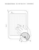 METHOD FOR ORIENTING A HAND ON A TOUCHPAD OF A COMPUTERIZED SYSTEM diagram and image