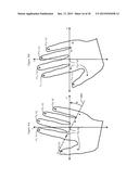 METHOD FOR ORIENTING A HAND ON A TOUCHPAD OF A COMPUTERIZED SYSTEM diagram and image