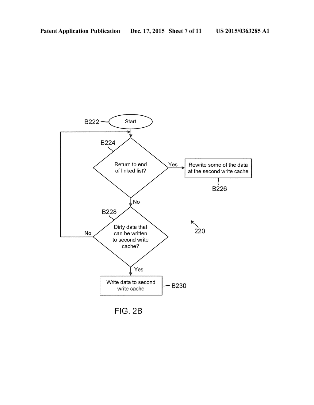 METHODS AND SYSTEMS FOR USING A WRITE CACHE IN A STORAGE SYSTEM - diagram, schematic, and image 08