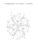 PDC BITS WITH MIXED CUTTER BLADES diagram and image