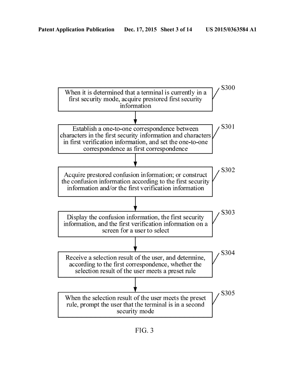 Security Mode Prompt Method and Apparatus - diagram, schematic, and image 04