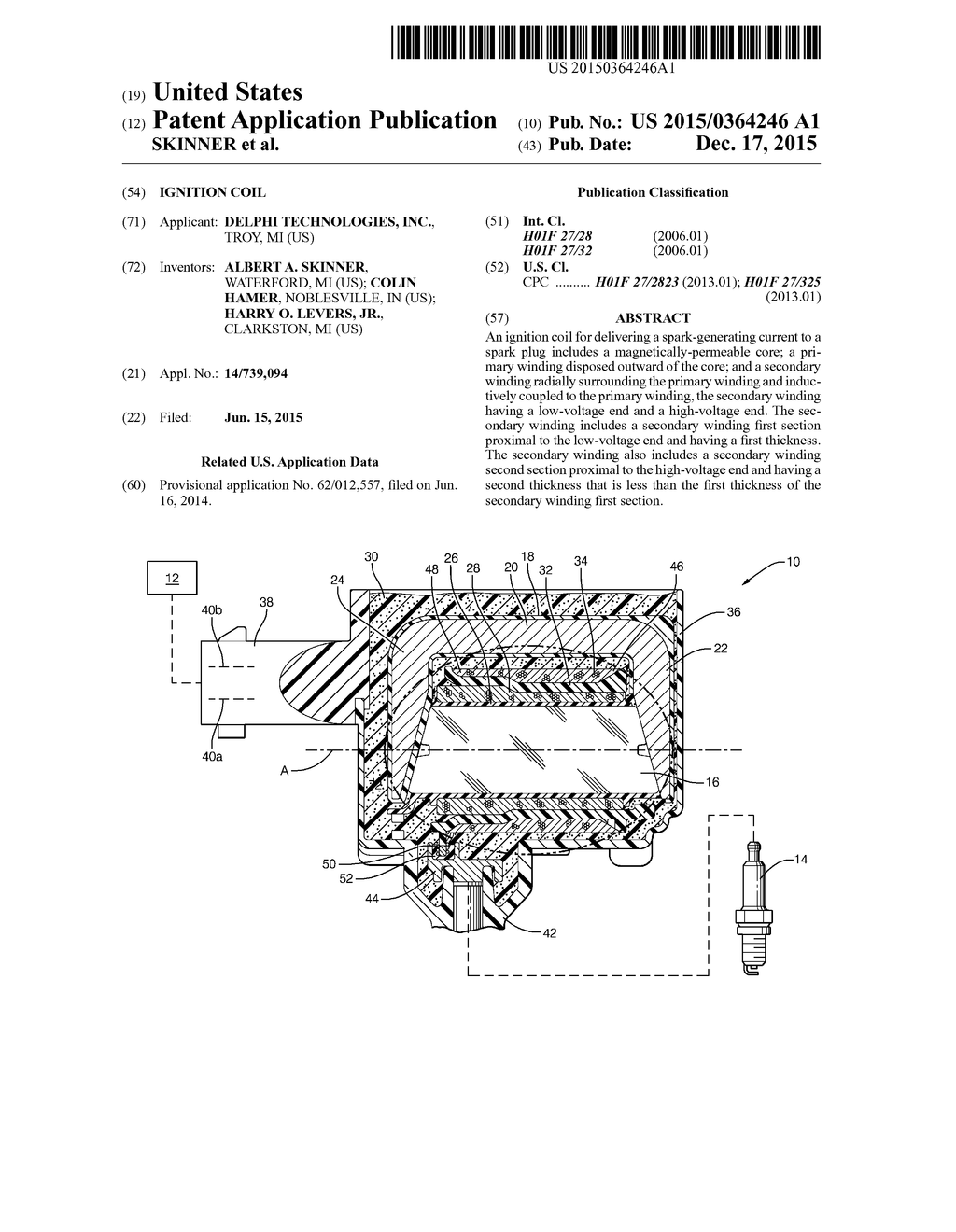 IGNITION COIL - diagram, schematic, and image 01