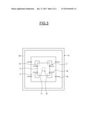 STACK OF INTEGRATED-CIRCUIT CHIPS AND ELECTRONIC DEVICE diagram and image