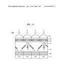 STACKED TYPE IMAGE SENSOR INCLUDING COLOR SEPARATION ELEMENT AND IMAGE     PICKUP APPARATUS INCLUDING THE STACKED TYPE IMAGE SENSOR diagram and image