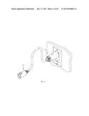 ELECTRICAL CORD PLUG EJECT MECHANISM diagram and image