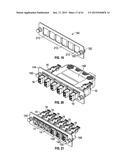 Patch Panel Assembly for Media Patching Systems diagram and image