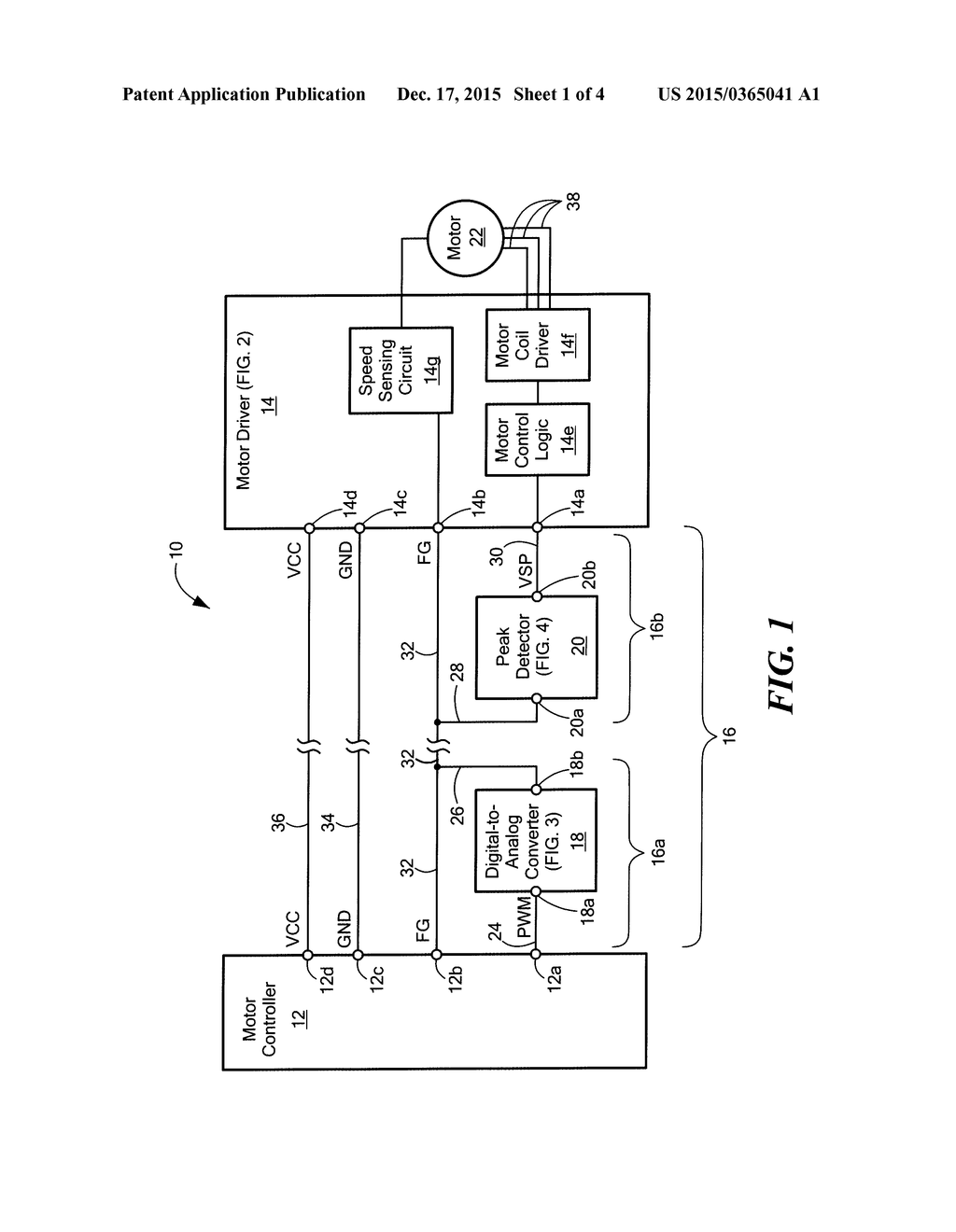 MOTOR CONTROL SYSTEM AND INTERFACE - diagram, schematic, and image 02