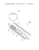 STORAGE TYPE SOLAR POWER GENERATION DEVICE AND STORAGE TYPE SOLAR POWER     GENERATION SYSTEM diagram and image