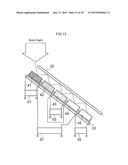 STORAGE TYPE SOLAR POWER GENERATION DEVICE AND STORAGE TYPE SOLAR POWER     GENERATION SYSTEM diagram and image