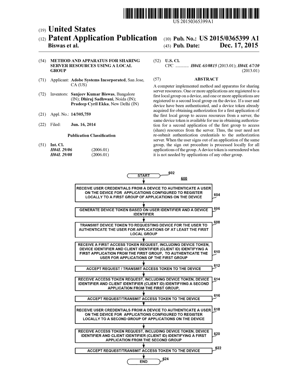 METHOD AND APPARATUS FOR SHARING SERVER RESOURCES USING A LOCAL GROUP - diagram, schematic, and image 01