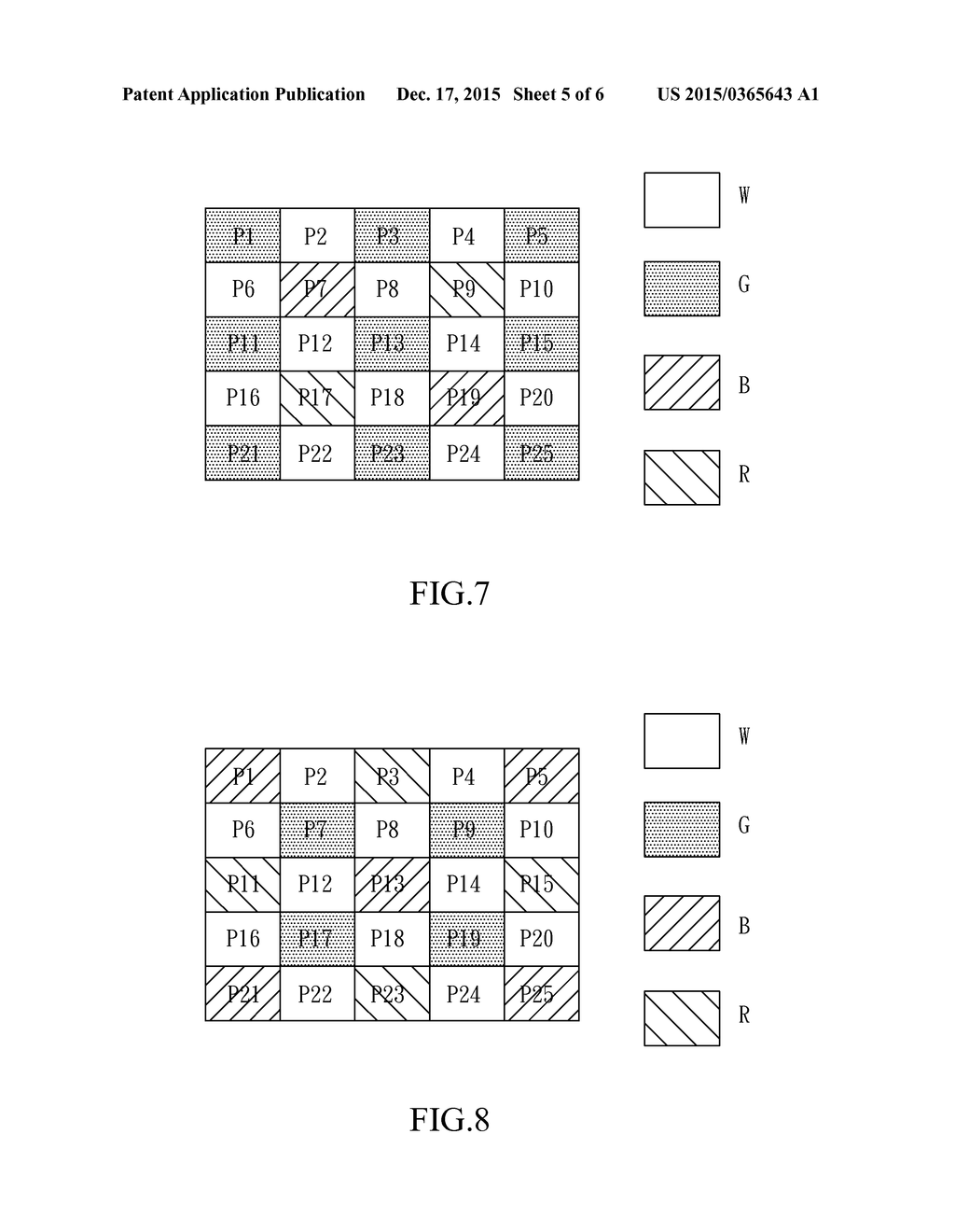 METHOD OF COLOR PROCESSING USING A COLOR AND WHITE FILTER ARRAY - diagram, schematic, and image 06