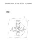 METHOD FOR MANUFACTURING MULTILAYER SUBSTRATE FOR HAVING BGA-TYPE     COMPONENT THEREON diagram and image