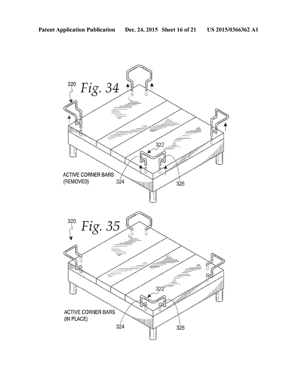 Adjustable Mattress Retainer Bars - diagram, schematic, and image 17