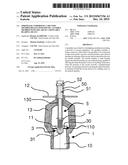 SPRINKLER COMPRISING A SHUTOFF MEMBER HELD IN POSITION BY A FUSIBLE MEMBER     WITH THE AID OF A MOVEABLE BEARING MEANS diagram and image