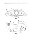 Golf Club Head or Other Ball Striking Device Having Impact-Influencing     Body Features diagram and image