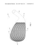 GOLF CLUB HEAD HAVING TEXTURE PATTERN AND METHOD FOR PRODUCING THE SAME diagram and image