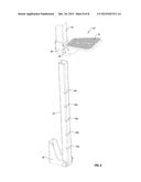 FOOT OPERATED HEIGHT ADJUSTMENT MECHANISM FOR A BASKETBALL SYSTEM diagram and image