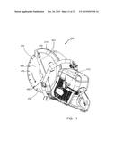 Tile or Masonry Saw Assembly with Improved Blade Wetting Capability diagram and image