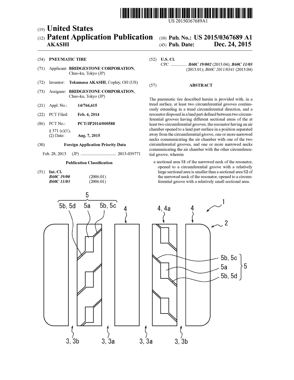 PNEUMATIC TIRE - diagram, schematic, and image 01