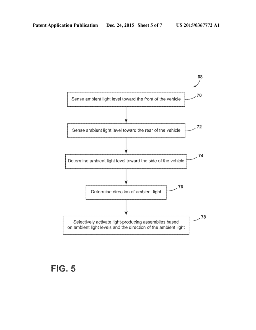 EXTERIOR LIGHT SYSTEM FOR A VEHICLE - diagram, schematic, and image 06