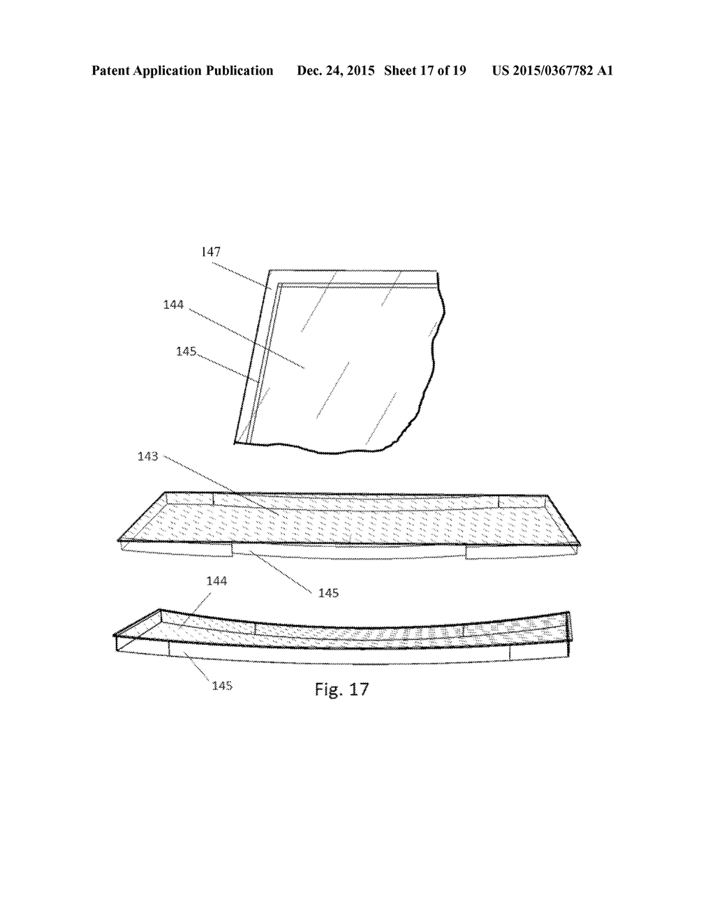 PANORAMIC EXTENDED WINDSHIELD WITH INTEGRATED NON-MOVING BLIND - diagram, schematic, and image 18