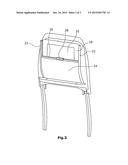 Passenger Seat Including a Holding Device for a Media Reproducing     Apparatus diagram and image