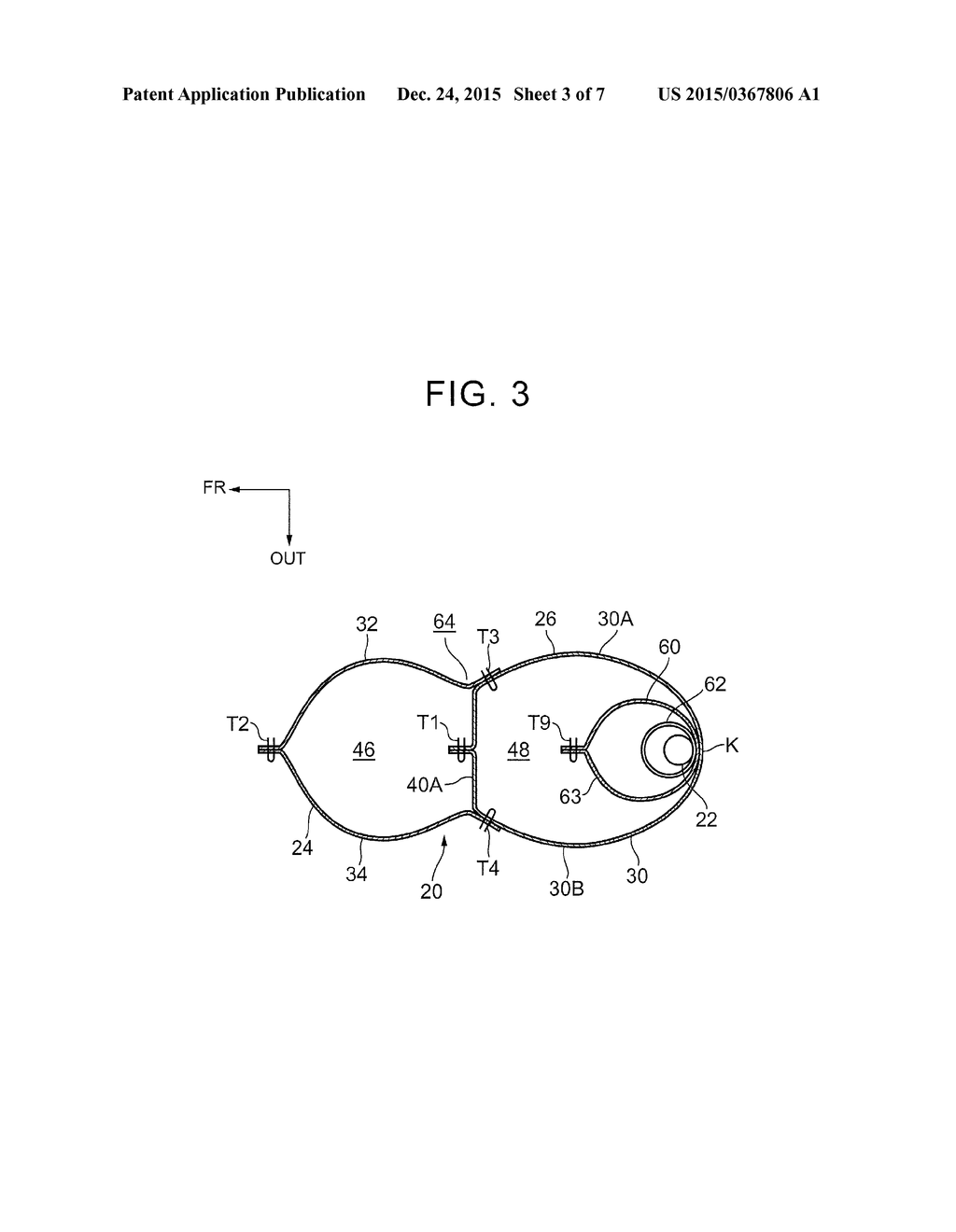 VEHICULAR SIDE AIRBAG DEVICE - diagram, schematic, and image 04