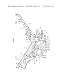 VEHICLE BODY FRAME STRUCTURE OF MOTORCYCLE diagram and image