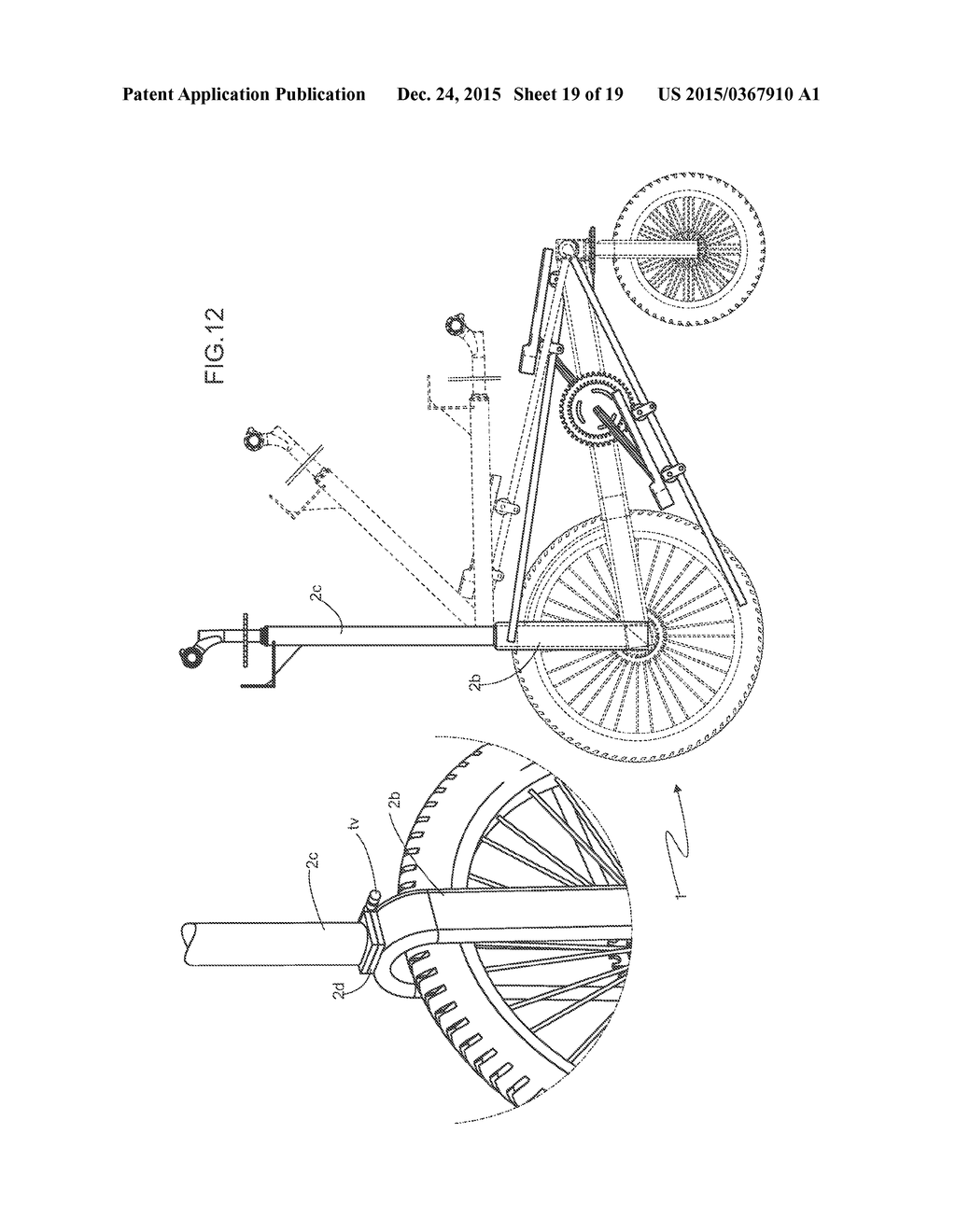 ELLIPTICAL DRIVE MECHANISM AND A STEERING MECHANISM, APPLICABLE TO     VELOCIPEDES IN GENERAL - diagram, schematic, and image 20