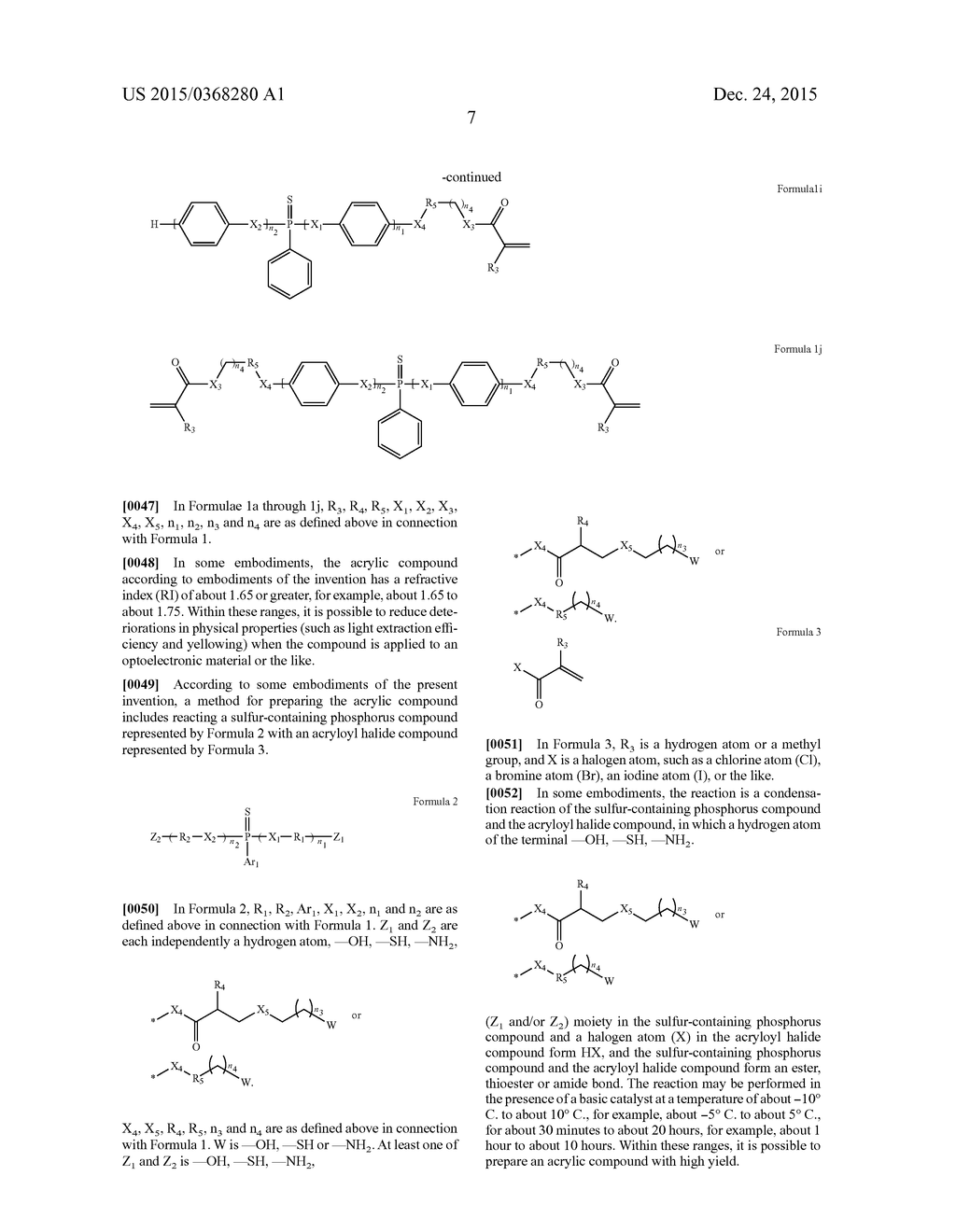 HIGH REFRACTIVE INDEX ACRYLIC COMPOUND AND METHOD FOR PREPARING THE SAME - diagram, schematic, and image 09