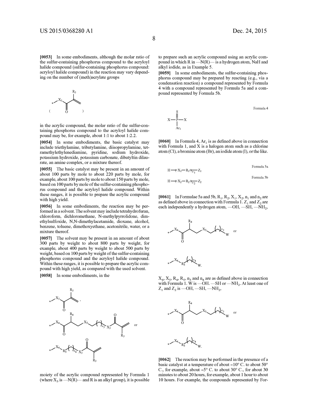 HIGH REFRACTIVE INDEX ACRYLIC COMPOUND AND METHOD FOR PREPARING THE SAME - diagram, schematic, and image 10