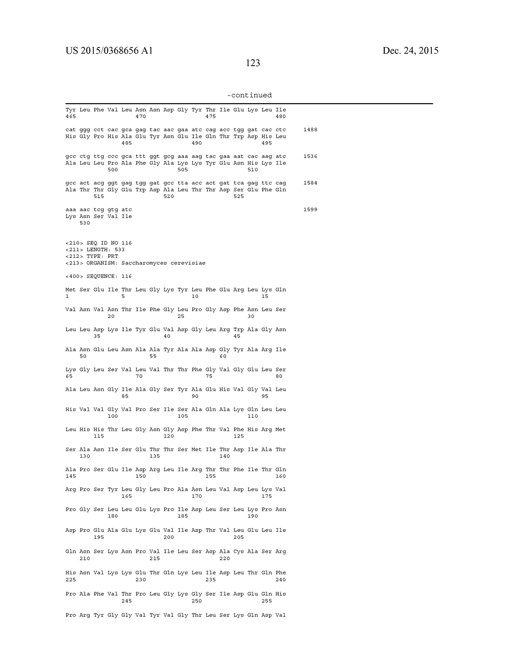 INCREASED PRODUCTION OF ISOBUTANOL IN YEAST WITH REDUCED MITOCHONDRIAL     AMINO ACID BIOSYNTHESIS - diagram, schematic, and image 125