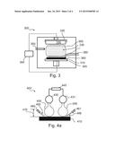 DEPOSITION APPARATUS WITH GAS SUPPLY AND METHOD FOR DEPOSITING MATERIAL diagram and image