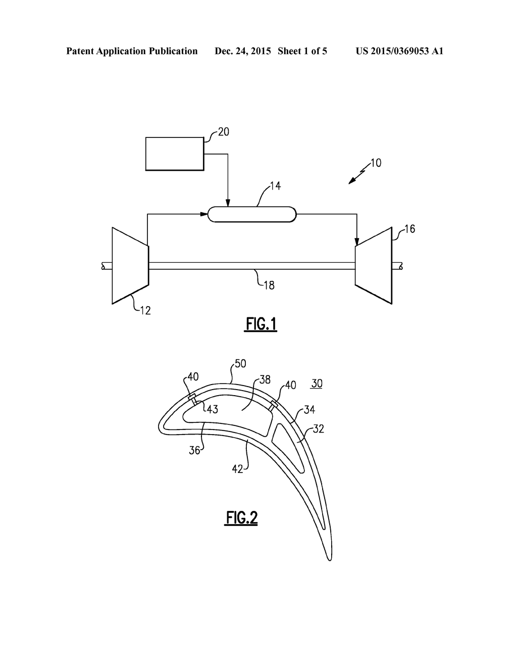 COMPONENTS WITH MICRO COOLED PATTERNED COATING LAYER AND METHODS OF     MANUFACTURE - diagram, schematic, and image 02