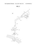 WEAR DETECTION DEVICE FOR BRAKE PAD A DISK BRAKE diagram and image