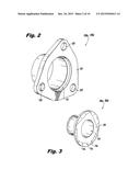 DOUBLE WALL TUBE BOLTED FLANGE FITTING diagram and image