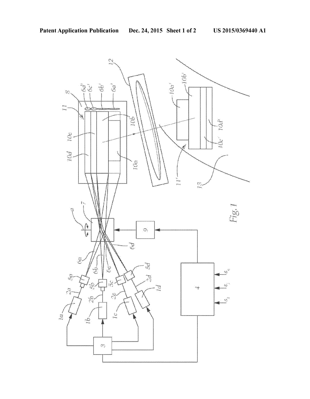 HEADLIGHT FOR A MOTOR VEHICLE AND METHOD FOR DISTRIBUTING LIGHT - diagram, schematic, and image 02