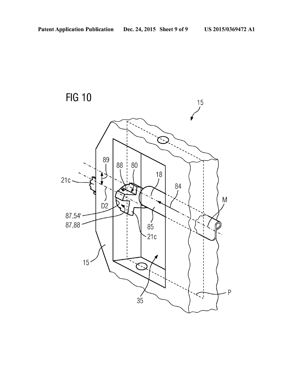 LANCE FOR REMOVING DEPOSITS ADHERING TO THE TUBE SHEET OF A STEAM     GENERATOR - diagram, schematic, and image 10