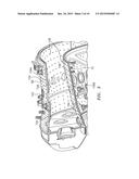 GAS TURBINE ENGINE COMPONENT WITH UPSTREAM-DIRECTED COOLING FILM HOLES diagram and image