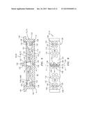 GAS TURBINE ENGINE COMBUSTOR LINER ASSEMBLY WITH CONVERGENT HYPERBOLIC     PROFILE diagram and image