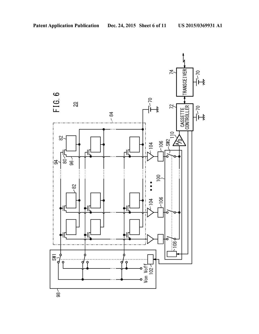 RADIATION DETECTING APPARATUS - diagram, schematic, and image 07