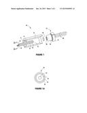 LIGHT DIFFUSING FIBER LIGHTING DEVICE HAVING A SINGLE LENS diagram and image