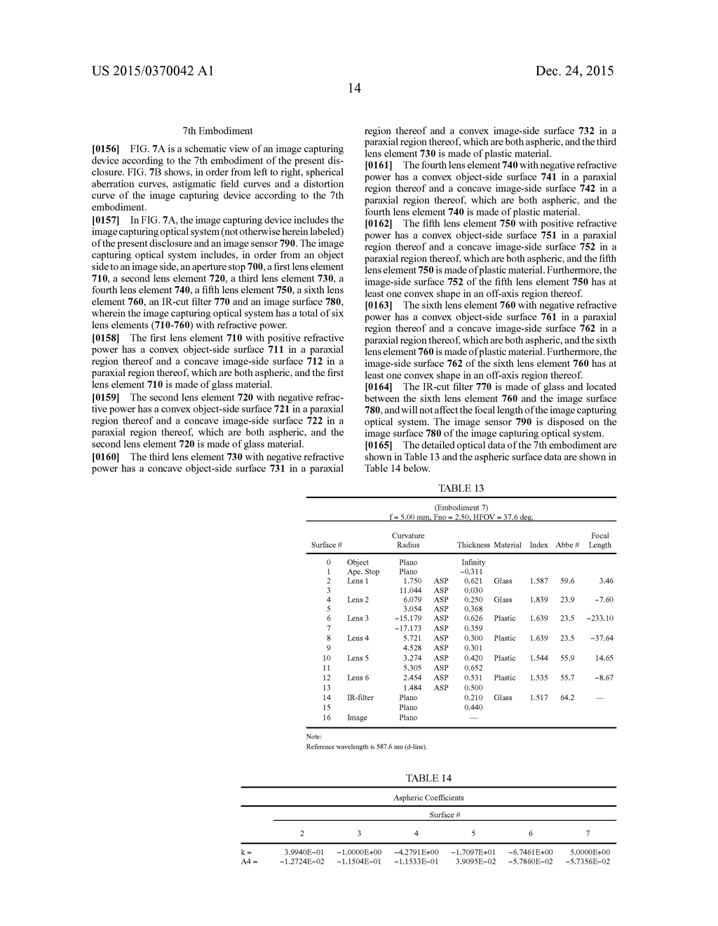 IMAGE CAPTURING OPTICAL SYSTEM, IMAGE CAPTURING DEVICE AND PORTABLE DEVICE - diagram, schematic, and image 39