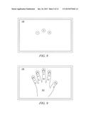 METHOD AND APPARATUS FOR MANAGING USER INTERFACE ELEMENTS ON A     TOUCH-SCREEN DEVICE diagram and image