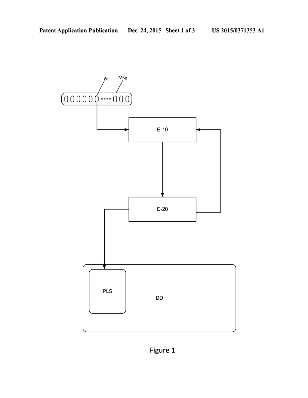 MESSAGE INSERTING METHOD IN A RENDERING OF A VIDEO CONTENT BY A DISPLAY     DEVICE, READING METHOD, DEVICES AND PROGRAMS ASSOCIATED - diagram, schematic, and image 02