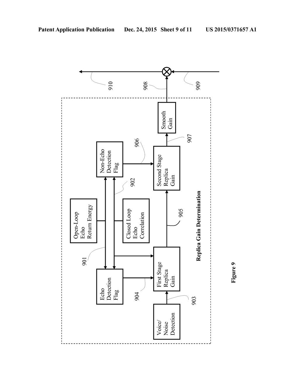 Energy Adjustment of Acoustic Echo Replica Signal for Speech Enhancement - diagram, schematic, and image 10